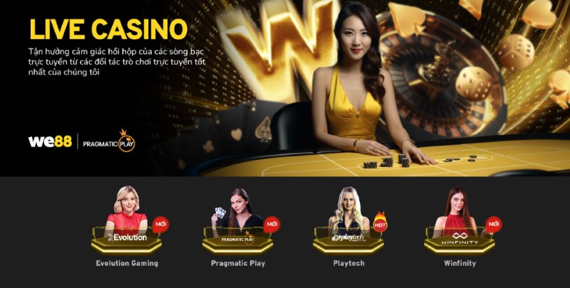 Giới thiệu qua thông tin về chuyên mục game Casino We88